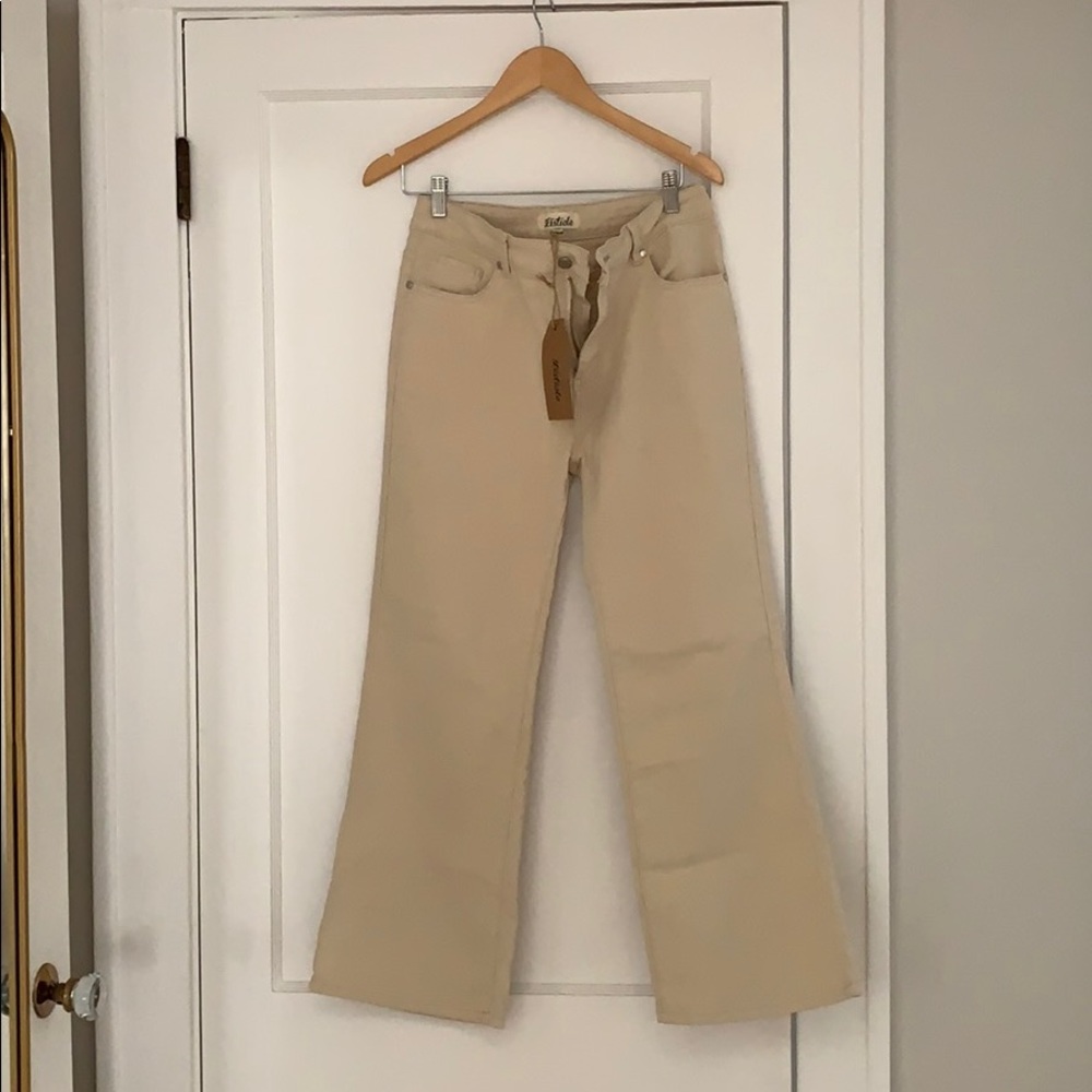 Listicle Wide Leg Crop Pant